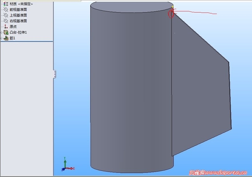 ������� ��һ��б�Ľ�