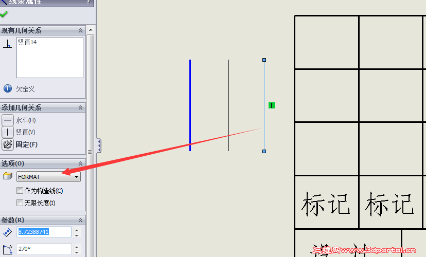 3���ߣ�ͼ������Ϊ"FORMAT������4��ͼ���ߵ�����һ������ʾ��ȴ��ϸʵ�ߡ�