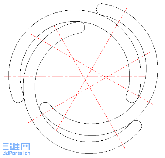 这个排样图用cad怎样画?