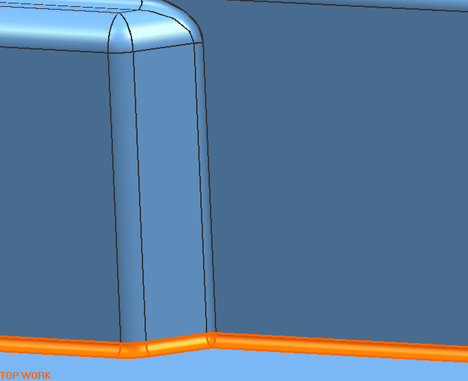 ��״̬�µ��ǣ��浹�ǰ뾶r��0.8mm