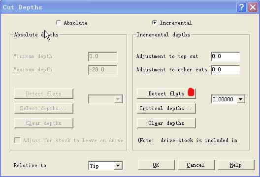 Detect flats