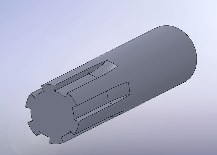 solidworks内花键画法,solidworks齿条的画法 花键收尾用sw应该怎么做 - solidworks - 三维网